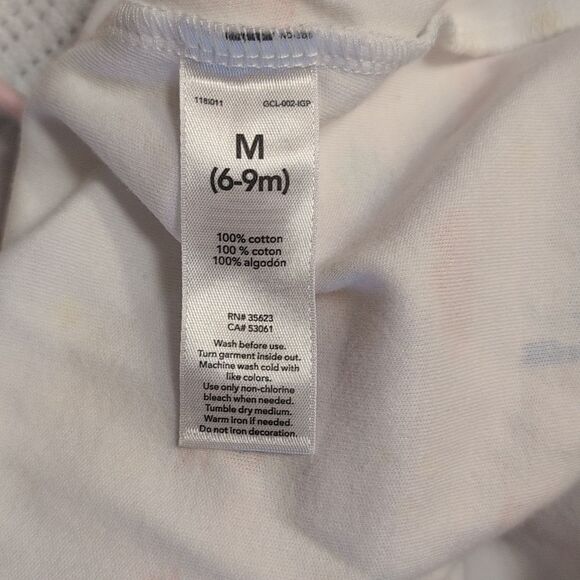 Carter's Medium 6-9 months Pink Unicorn Cotton Zippered Sleep Sack - Picture 6 of 9